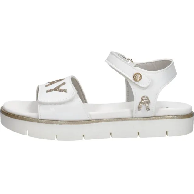 Replay Sandal 4 platte sandalen wit, foto 2