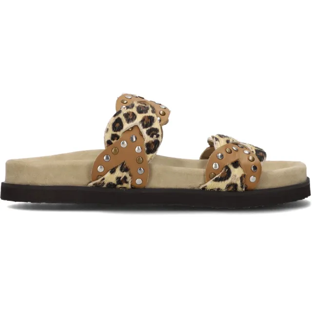 Maruti Dames Slippers Evie - Beige Cognac