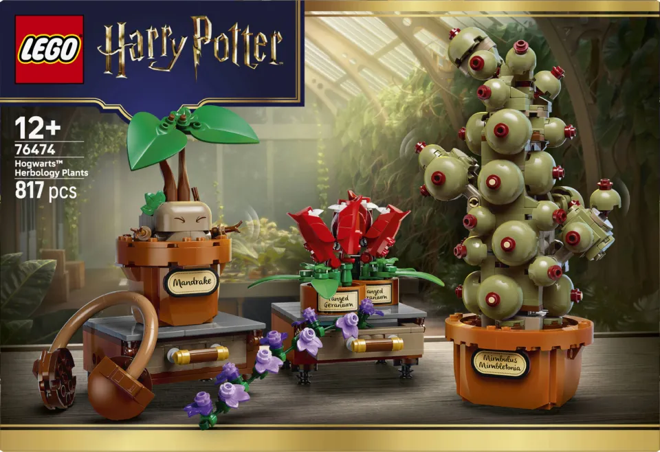 Lego Harry Potter Zweinstein™ Kruidenkunde planten 76474, foto 5