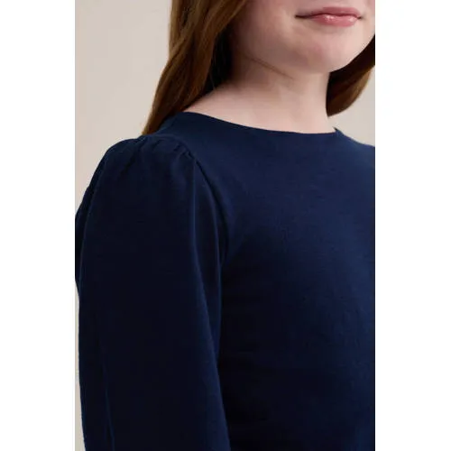WE Fashion longsleeve donkerblauw, foto 4