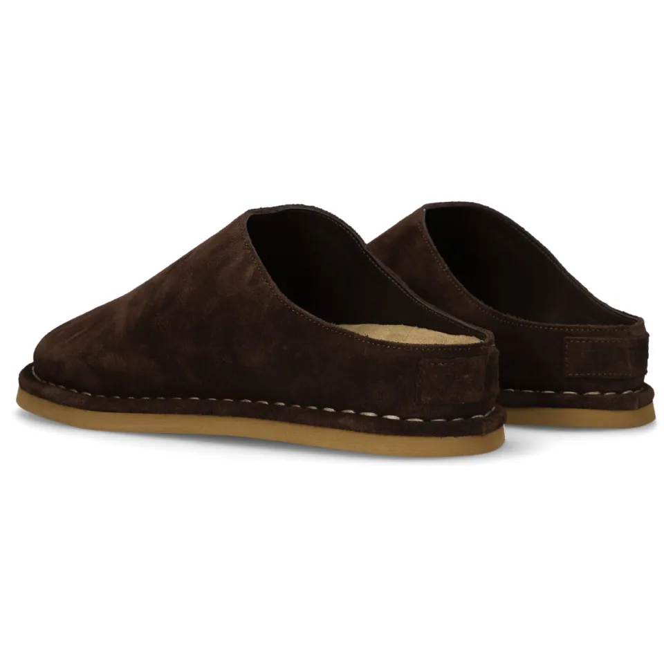 Shabbies Amsterdam Wilja slippers donkerbruin bruin, foto 6