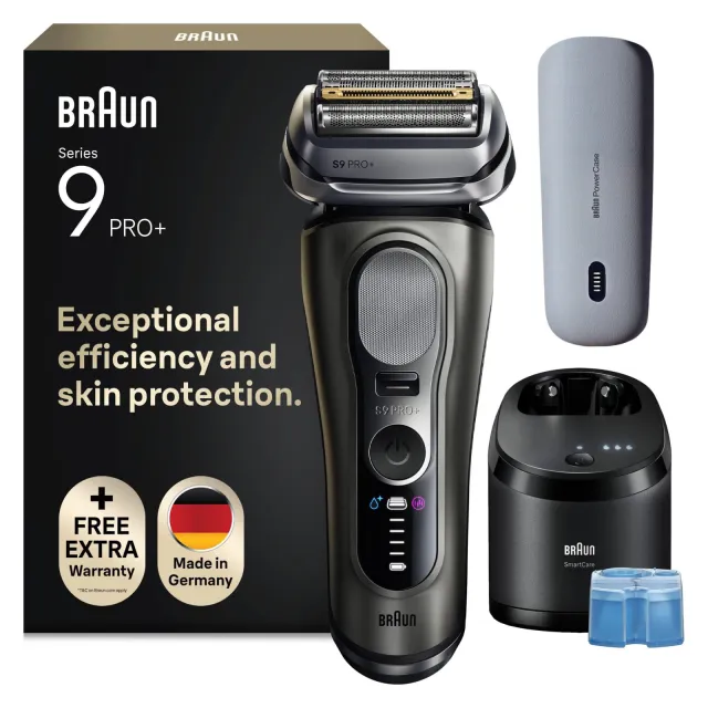 Braun Series 9 PRO+ elektrisch scheerapparaat - inclusief SmartCare Center - 9675CC - grafiet