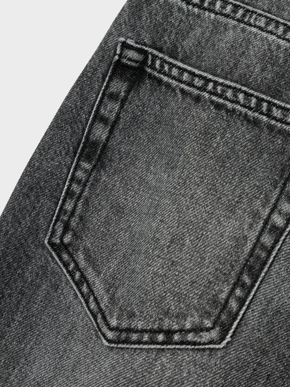 NAME IT KIDS straight fit jeans NKMRYAN dark grey denim, foto 7