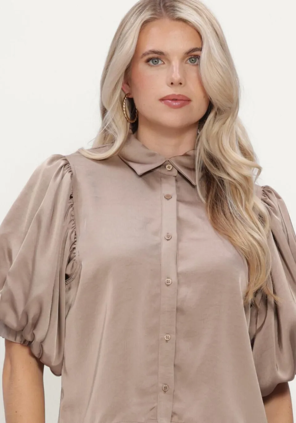 Notre-V Nv-inka blouse taupe, foto 4