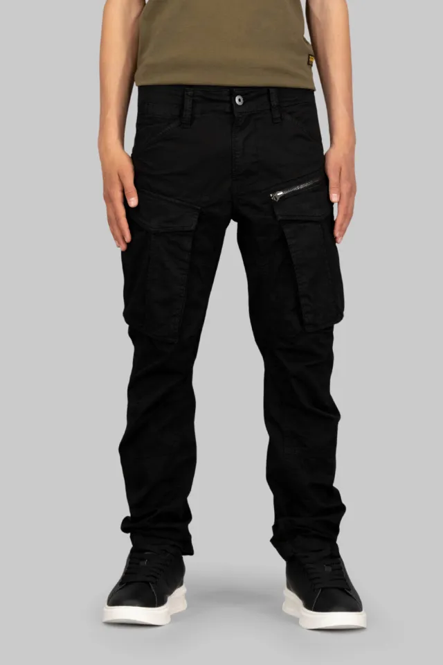 G-Star Rovic Zip tapered cargobroek zwart, foto 3