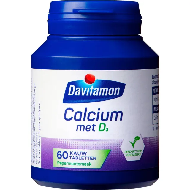 Davitamon Calcium met vitamine D kauwtabletten