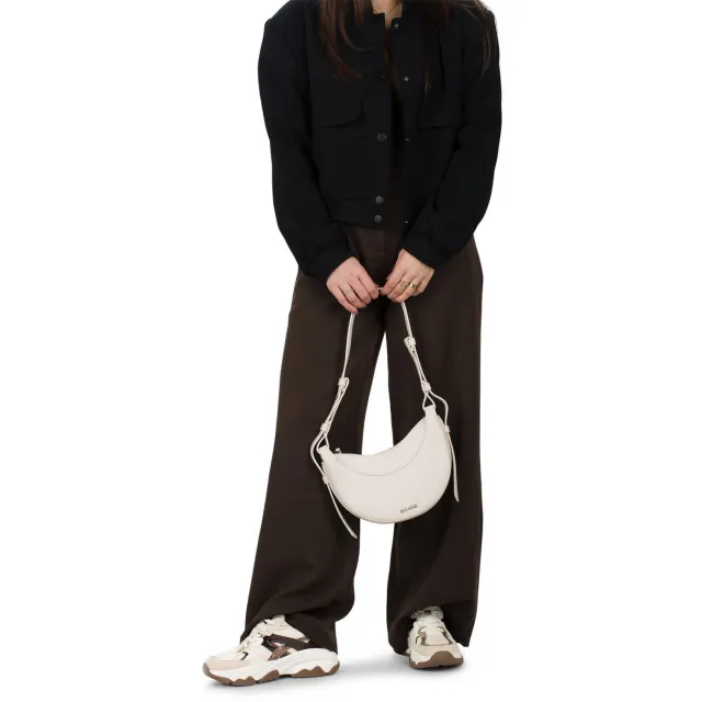 POSH by Poelman Gigi chunky sneakers bruin/ecru, foto 4