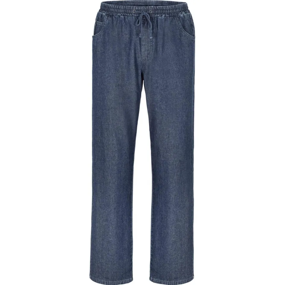 Jan Vanderstorm loose fit joggingbroek DAAN Plus blauw, foto 2