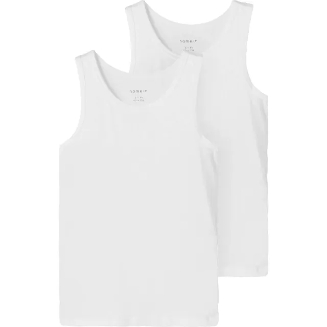 NAME IT hemd NKMTANK wit Bright White