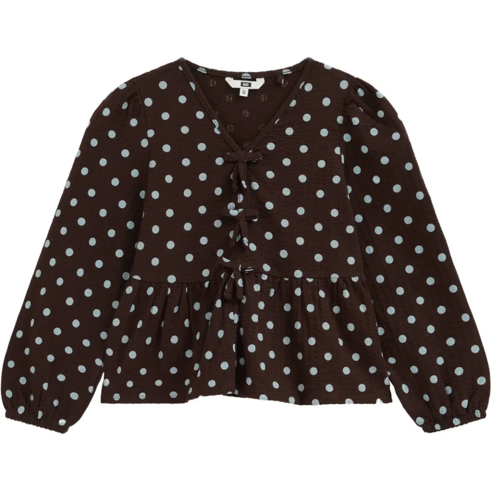 WE Fashion blouse bruin, foto 2