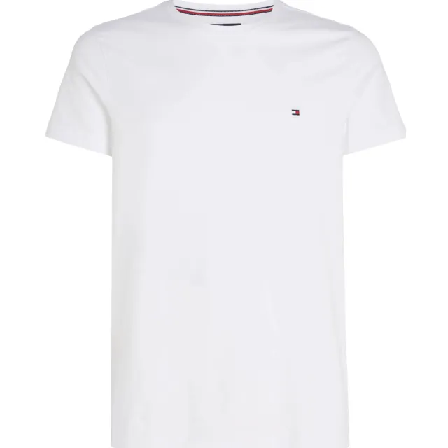 Tommy Hilfiger slim fit t-shirt wit, foto 2