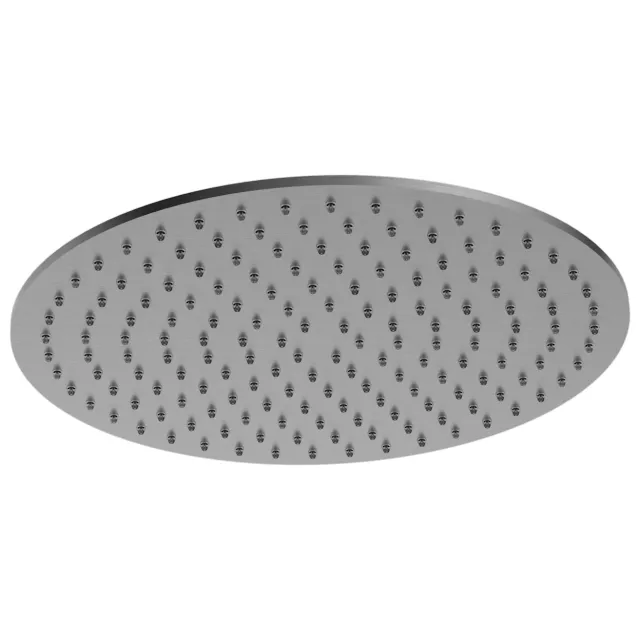 Hotbath Hoofddouche Hotbath Archie 30 CM Geborsteld Gunmetal PVD