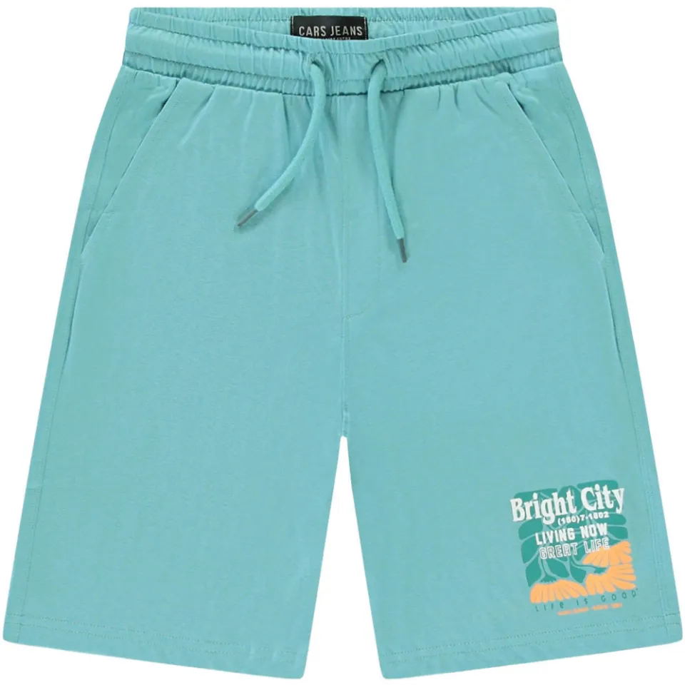 Cars joggingshort zeegroen, foto 2