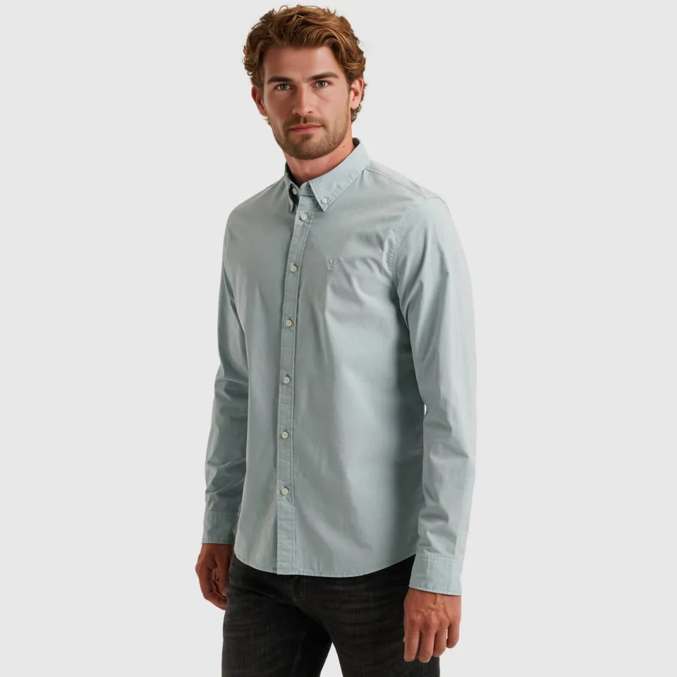PME Legend regular casual overhemd AMERICAN CLASSIC lichtblauw chambray blue, foto 3
