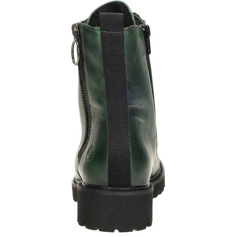 Remonte veterschoenen hoog groen, foto 4