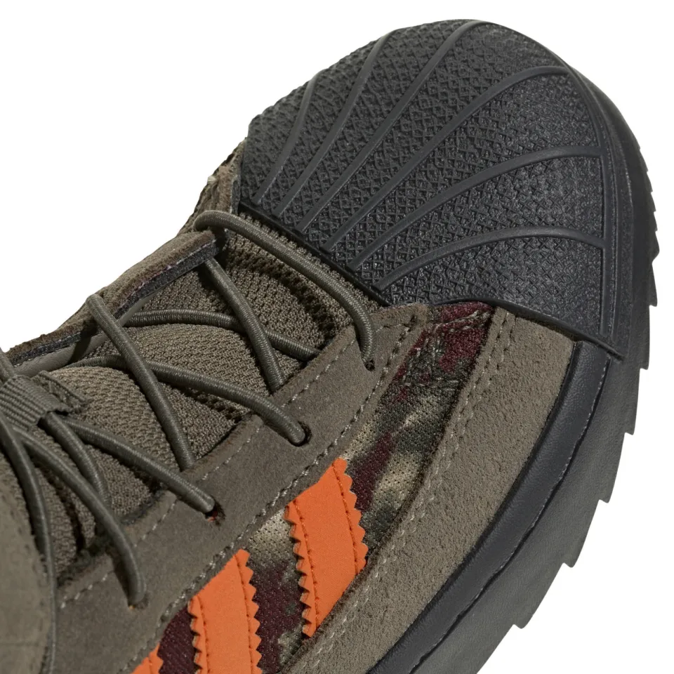 Adidas Originals Superstar Winter Trek sneakers - olijfgroen/oranje, foto 7