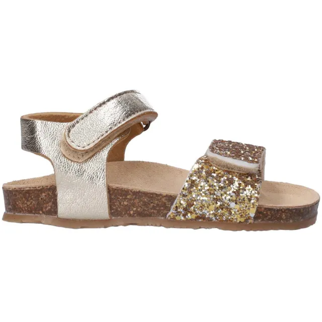 Red Code sandalen goud