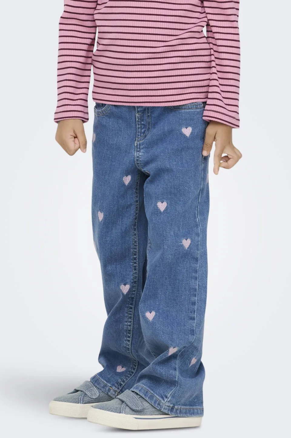 KIDS ONLY MINI wide leg jeans light blue denim, foto 5
