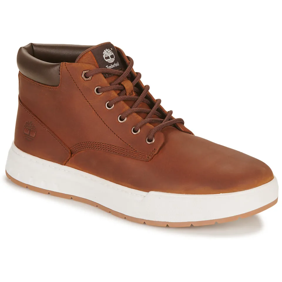 Timberland Maple Grove mid sneaker bruin, foto 3