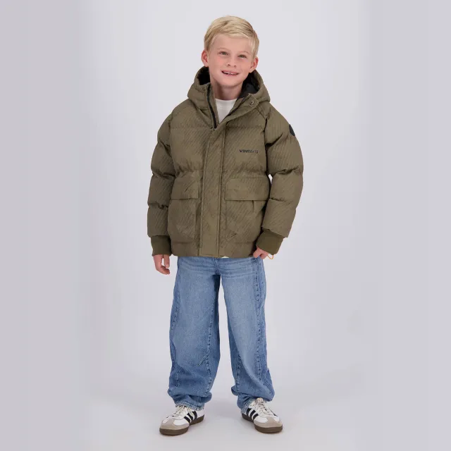 Vingino Taily winterparka olijfgroen