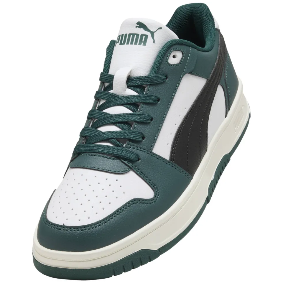 Puma Rebound Slam imitatieleren sneakers - donkergroen/wit, foto 8