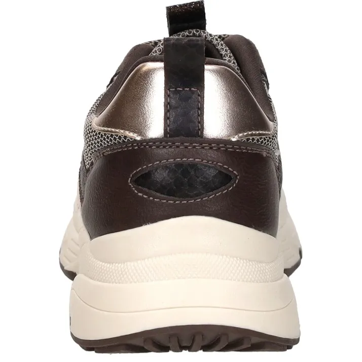 Sub55 lage sneakers donkerbruin, foto 4