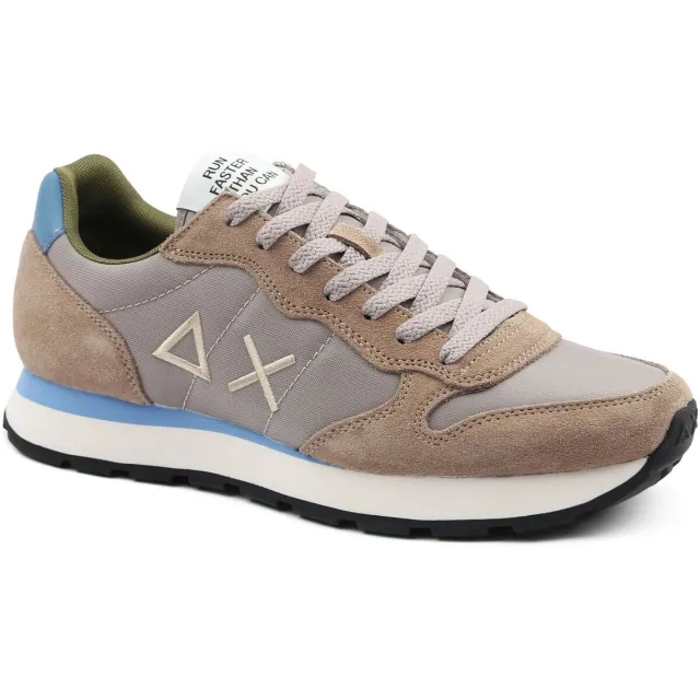 Sun68 Tom Solid lage sneakers taupe Multicolour