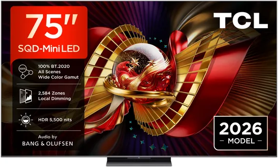 TCL SQD-MiniLED 4K TV 75C89L (2026) - 75 inch, foto 2