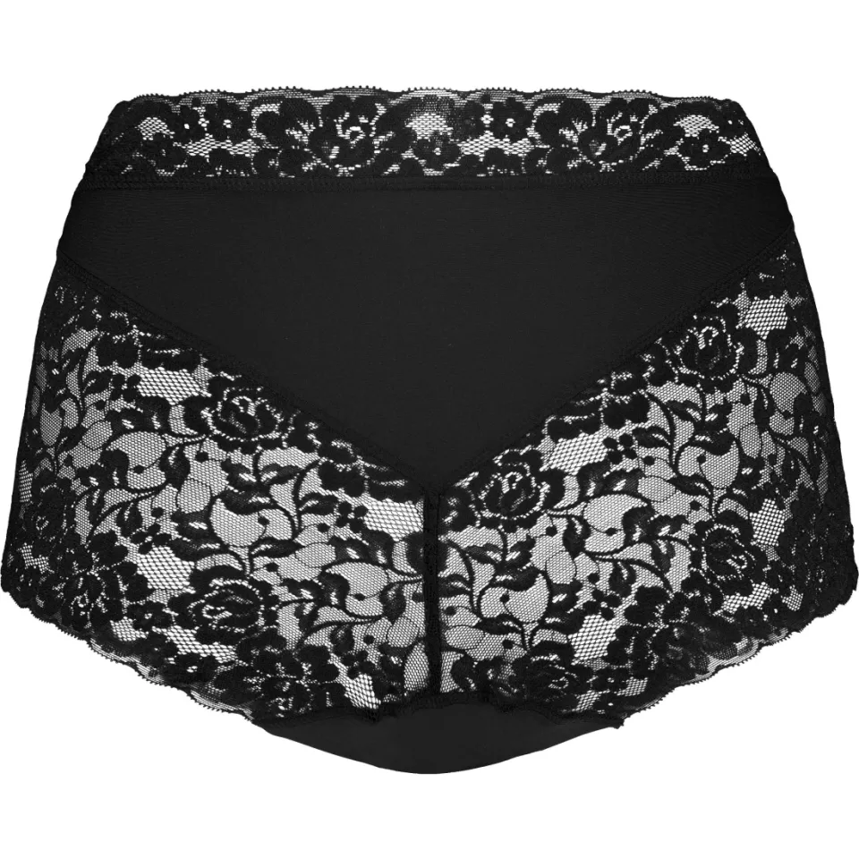 Ten Cate Secrets high waist maxislip met kant zwart, foto 3