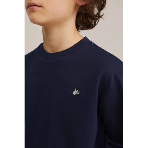 WE Fashion longsleeve marineblauw, foto 5