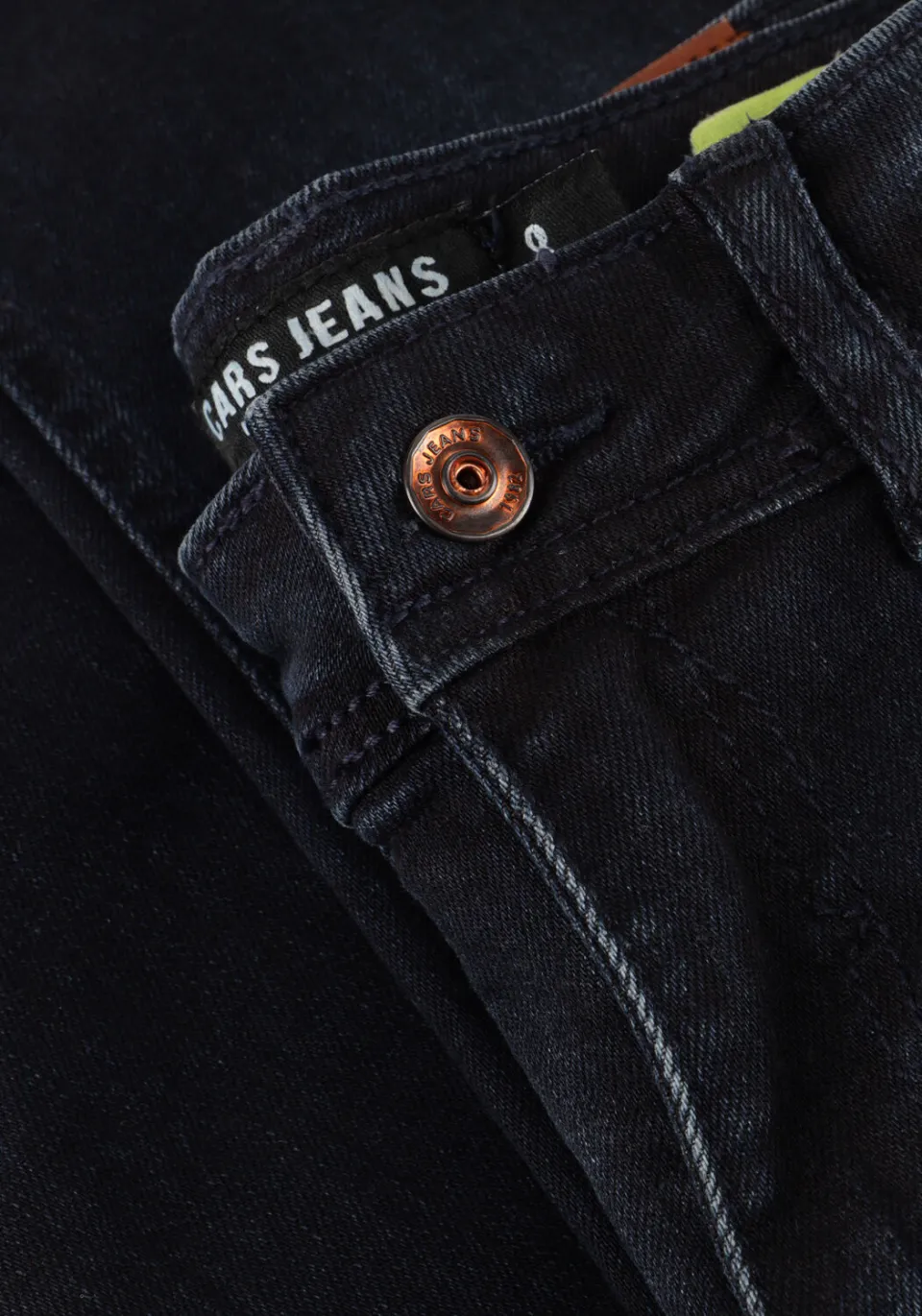 Cars waist regular fit jeans black denim, foto 6