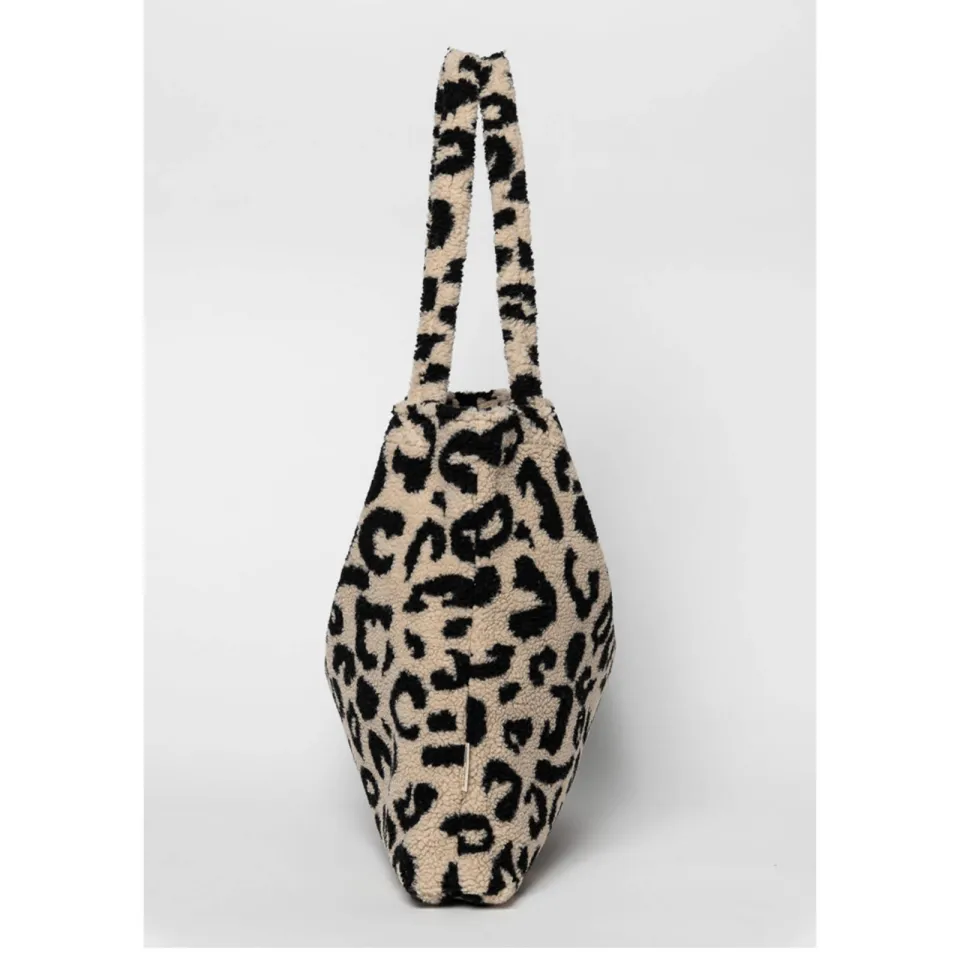 Studio Noos Holy Cow Teddy Mom Bag luiertas ecru zwart, foto 4