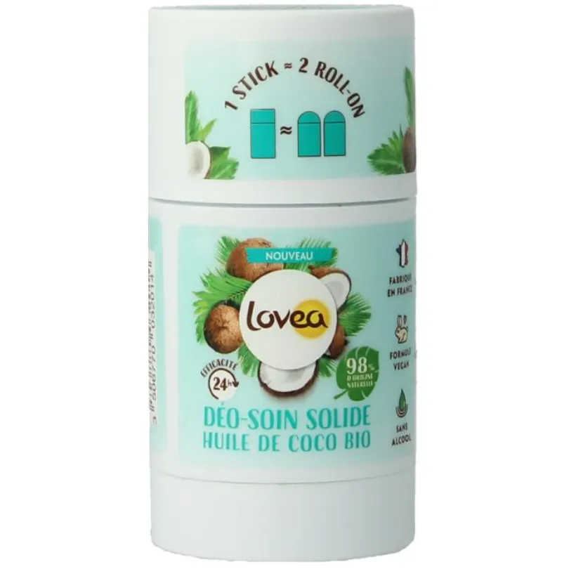 Lovea Solid Deostick Care Kokosolie, foto 2