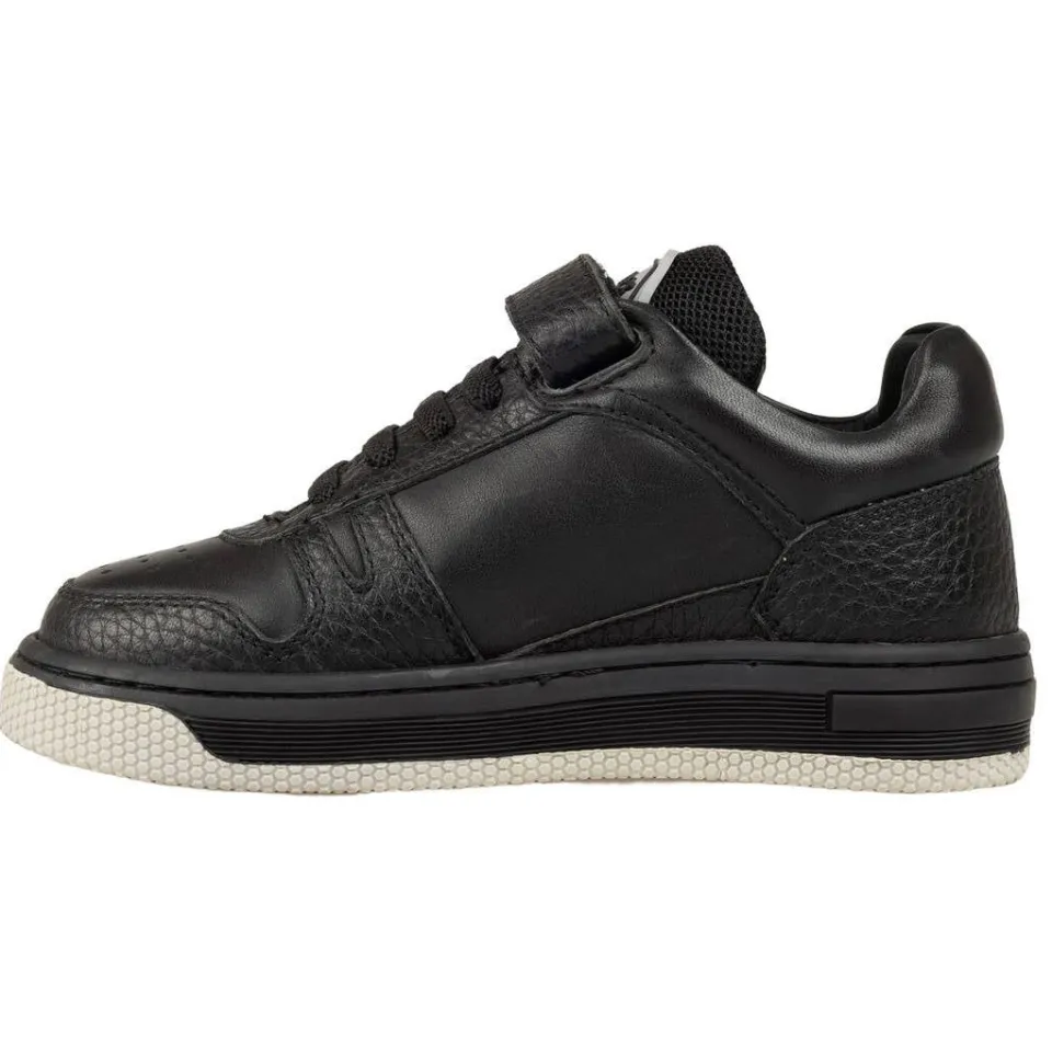 Cruyff leren sneakers - zwart/grijs, foto 2