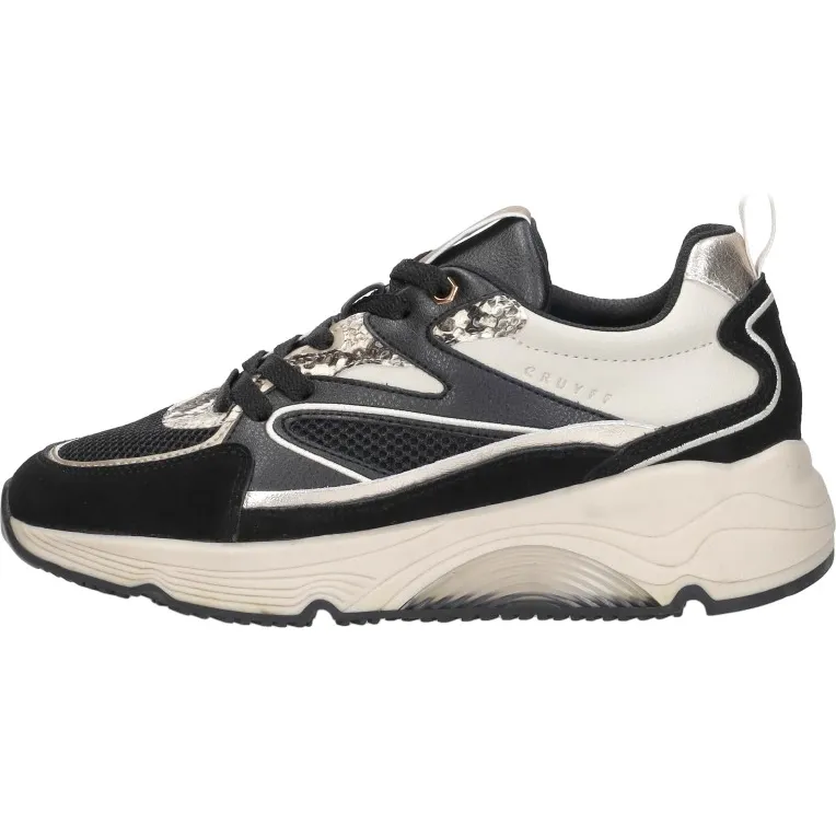 Cruyff Madina Sneakers Dames Zwart, foto 2