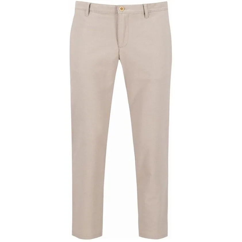 Alberto Rob slim fit broek beige, foto 2