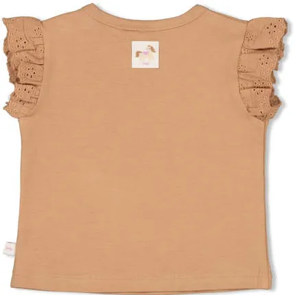 Feetje Flower Ranch t-shirt bruin, foto 2
