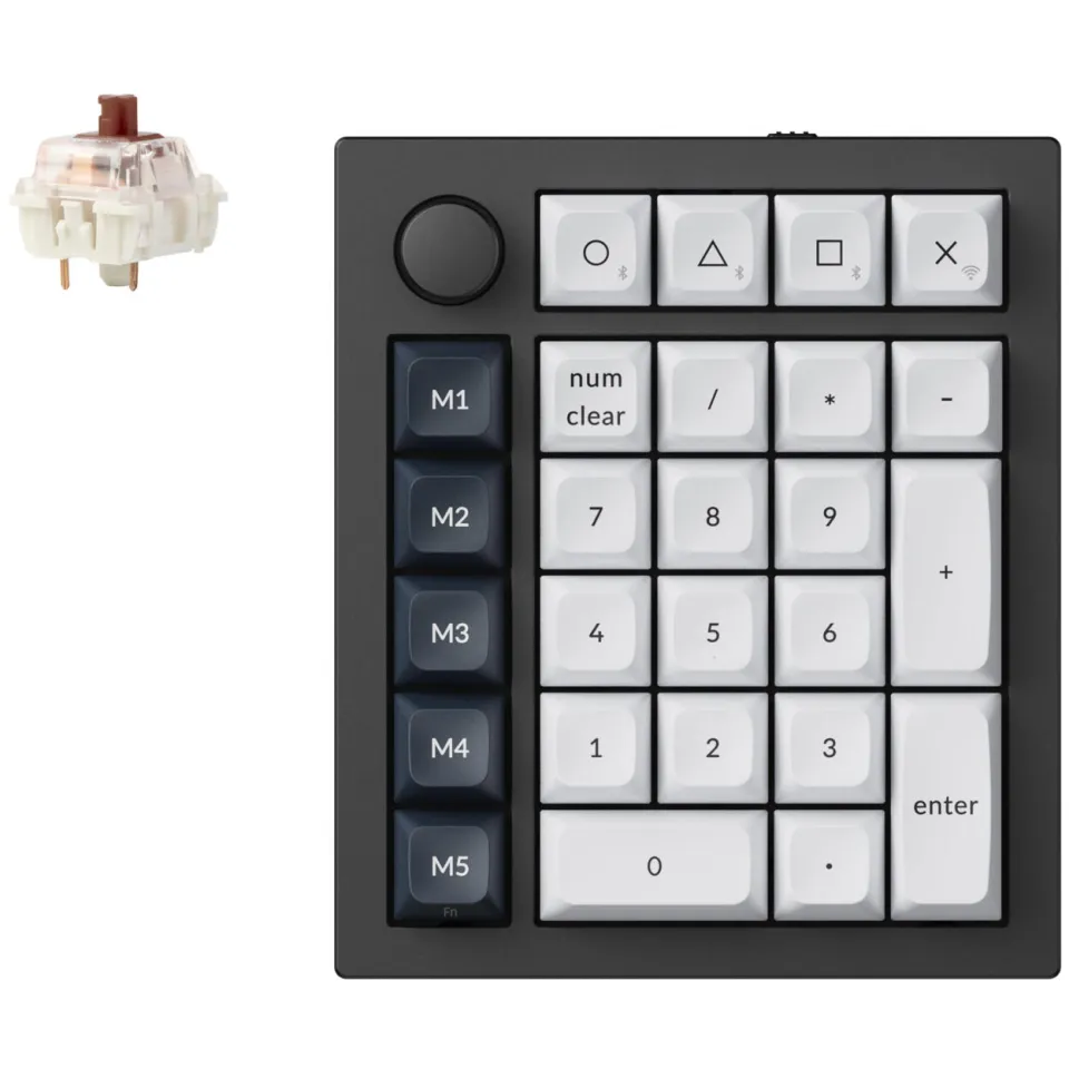Keychron Q0 Max QMK numeriek pad brown switch, foto 2