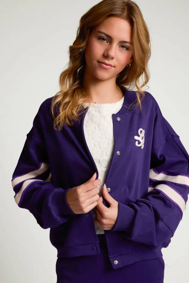 LOOXS 10sixteen kanten aansluitende longsleeve wit, foto 6