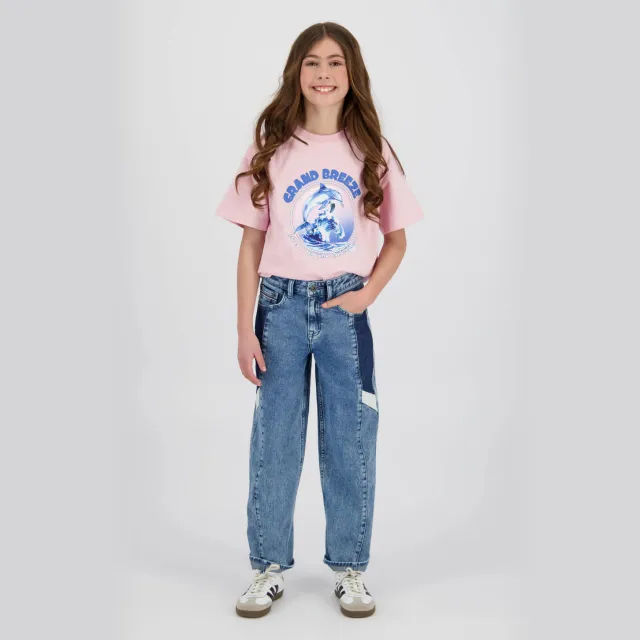 Vingino T-shirt roze met print