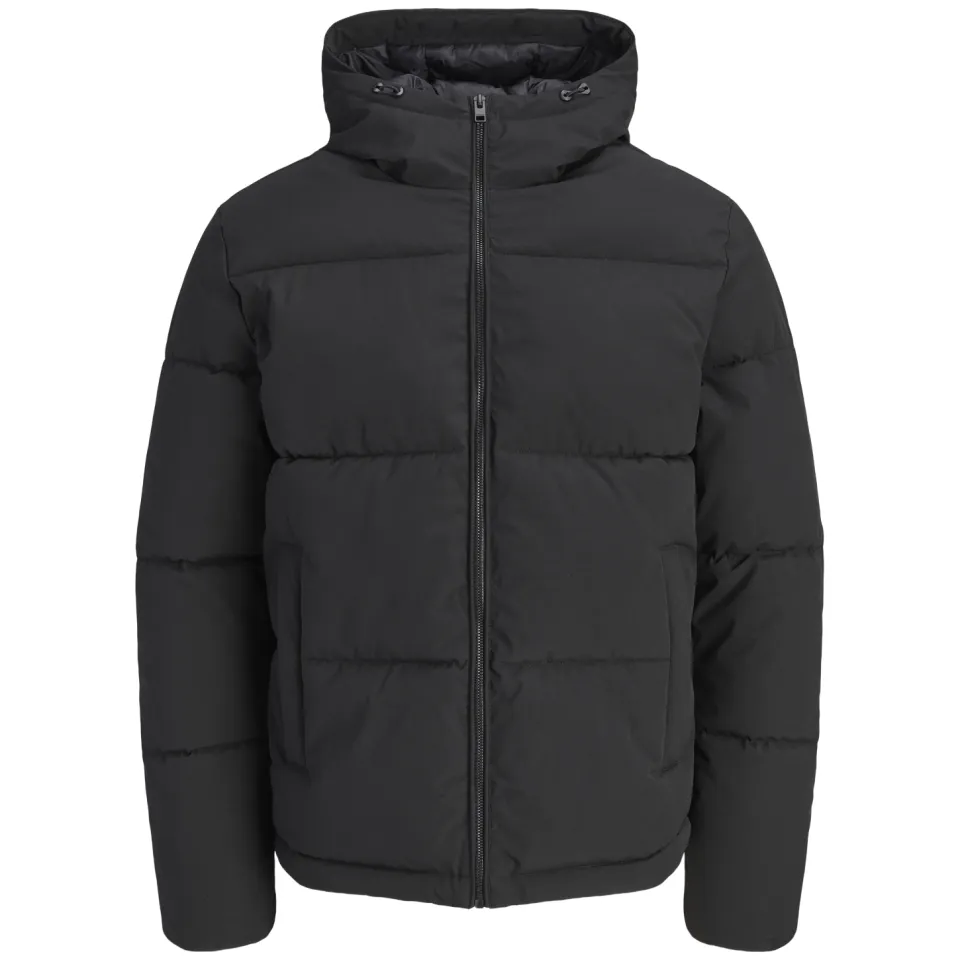 Jack & Jones Galaxy puffer winterjas zwart, foto 3
