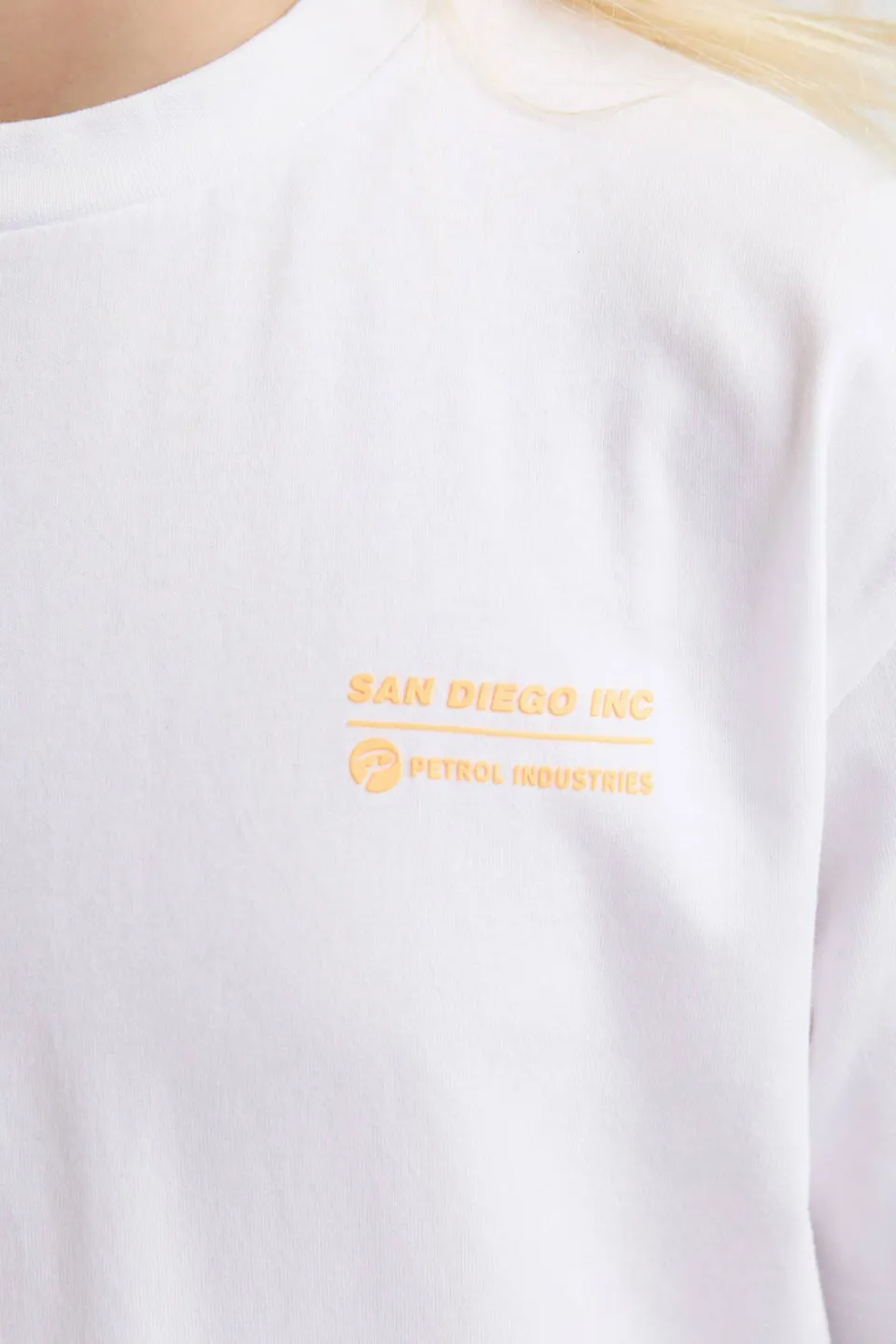 Petrol Industries t-shirt met backprint wit, foto 7