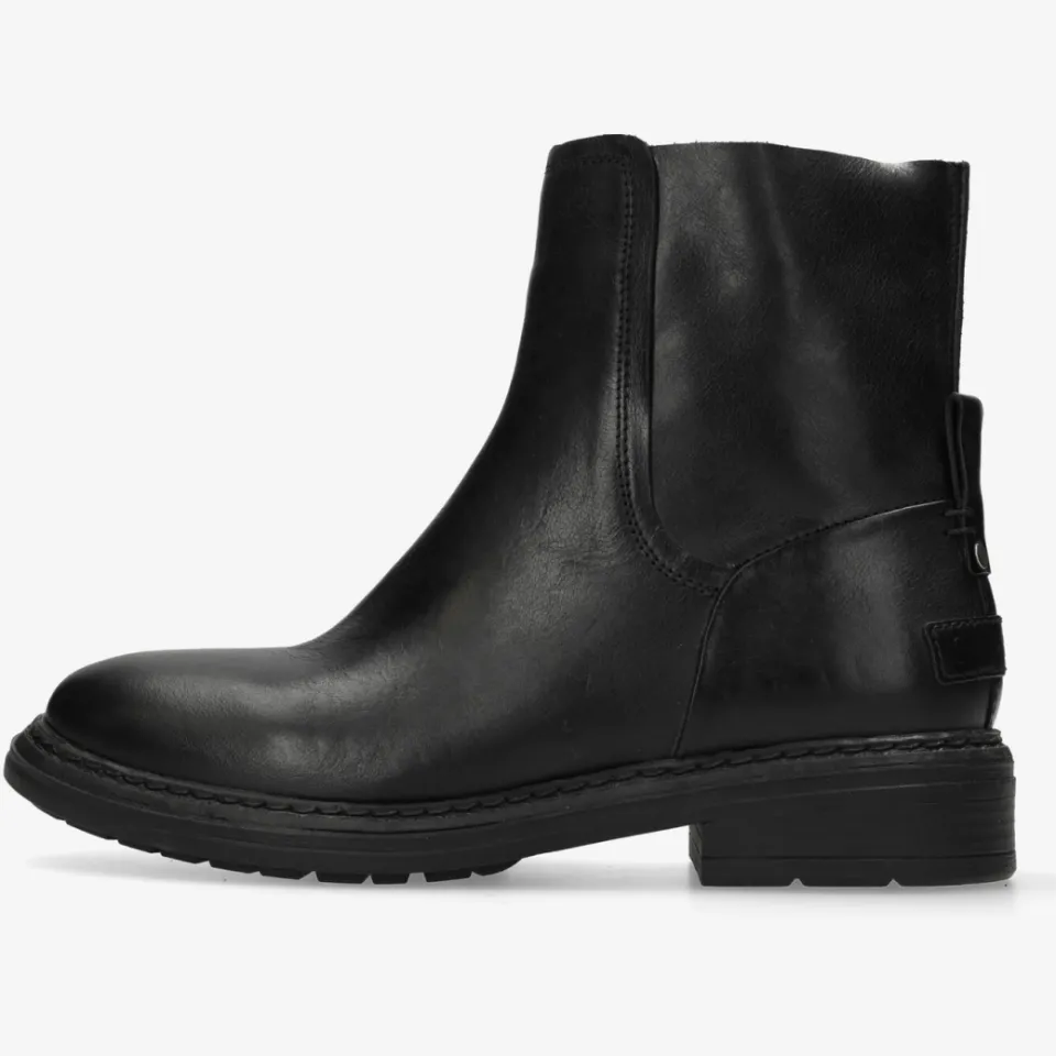 Shabbies Amsterdam DUCK ANKLE Boot leather Black, foto 8