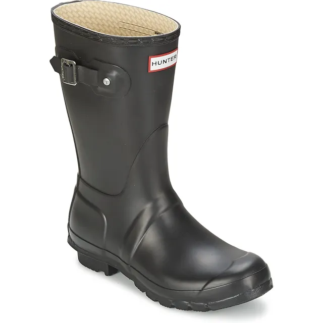 Hunter Boots Regenlaarzen Hunter WOMEN'S ORIGINAL SHORT Zwart