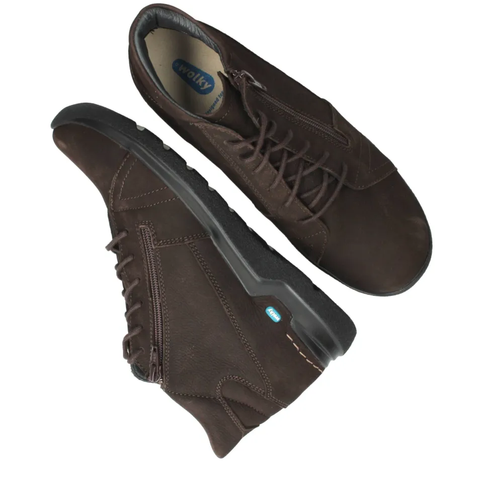 Wolky Why Antique veterboot donkerbruin, foto 7