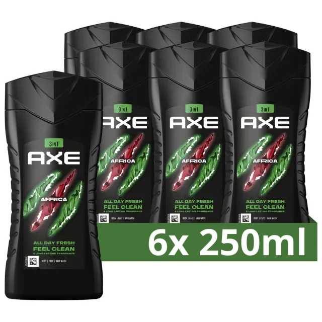 Axe Africa 3-in-1 douchegel, foto 2