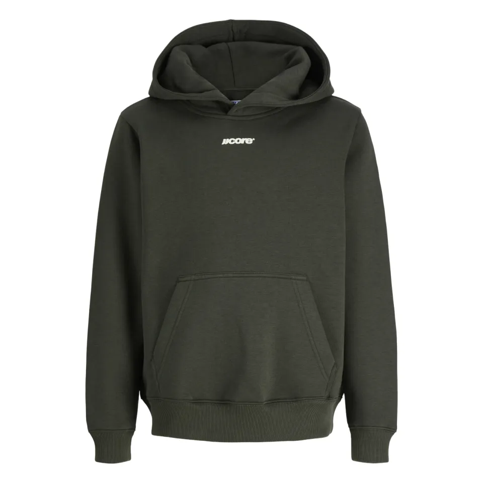 Jack & Jones JUNIOR hoodie met backprint - bruin, foto 2