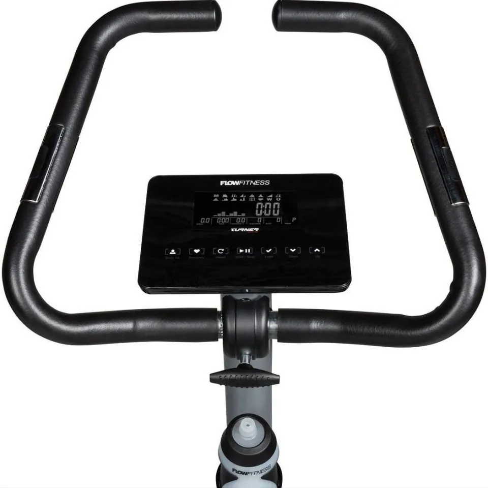 Flow Fitness Turner DHT750 hometrainer zwart, foto 6