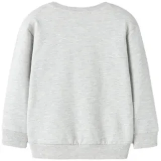 NAME IT MINI rechtvallende sweater met print - grijs Printopdruk, foto 2