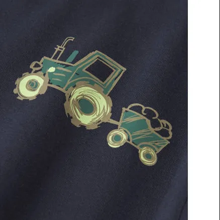 NAME IT MINI sweater met print - diep donkerblauw, foto 4